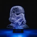 lampe stormtrooper star wars effet 3d