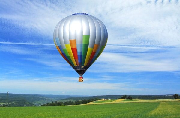 cadeau vol en montgolfière
