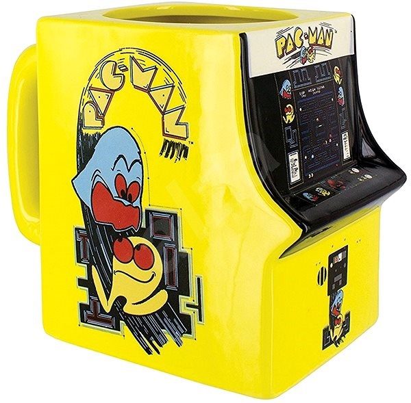 mug pac-man jeu d'arcade