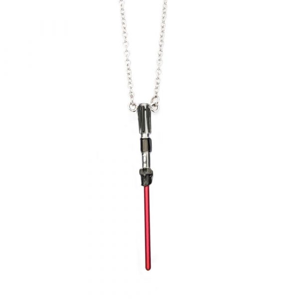 chainette-pendentif-sabre-laser (1) chainette et pendentif sabre laser Star Wars